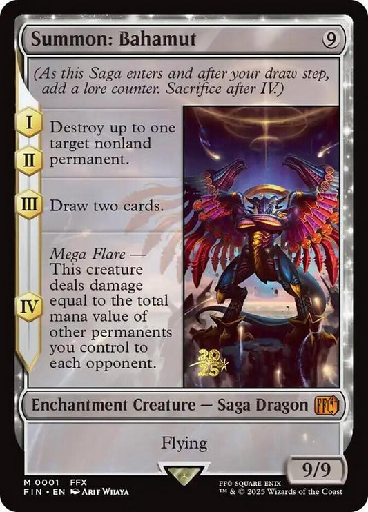 Summon: Bahamut (Stamp)