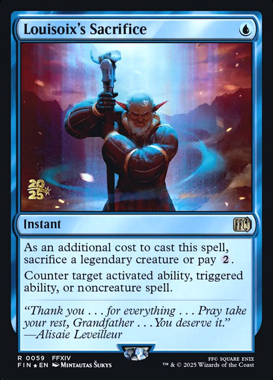 Louisoix's Sacrifice  ( Stamp )