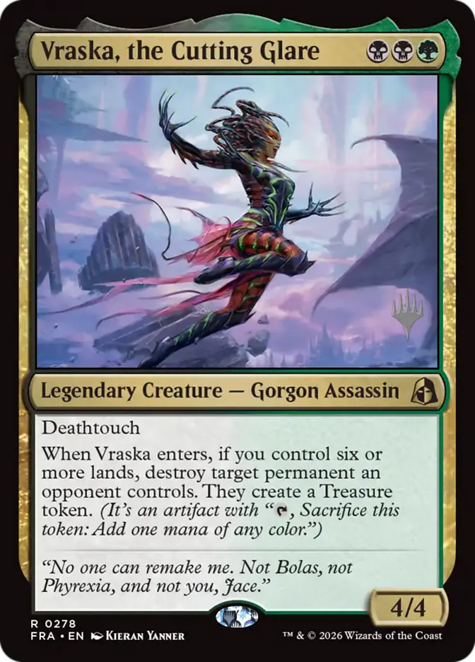 Vraska, the Cutting Glare (Promo)