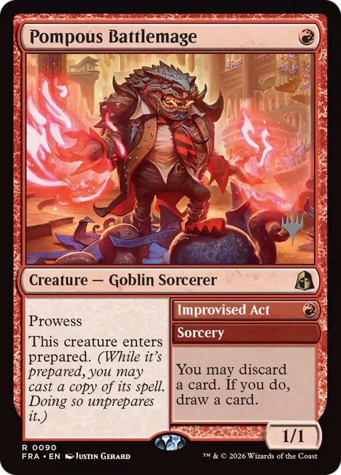 Pompous Battlemage (Promo)