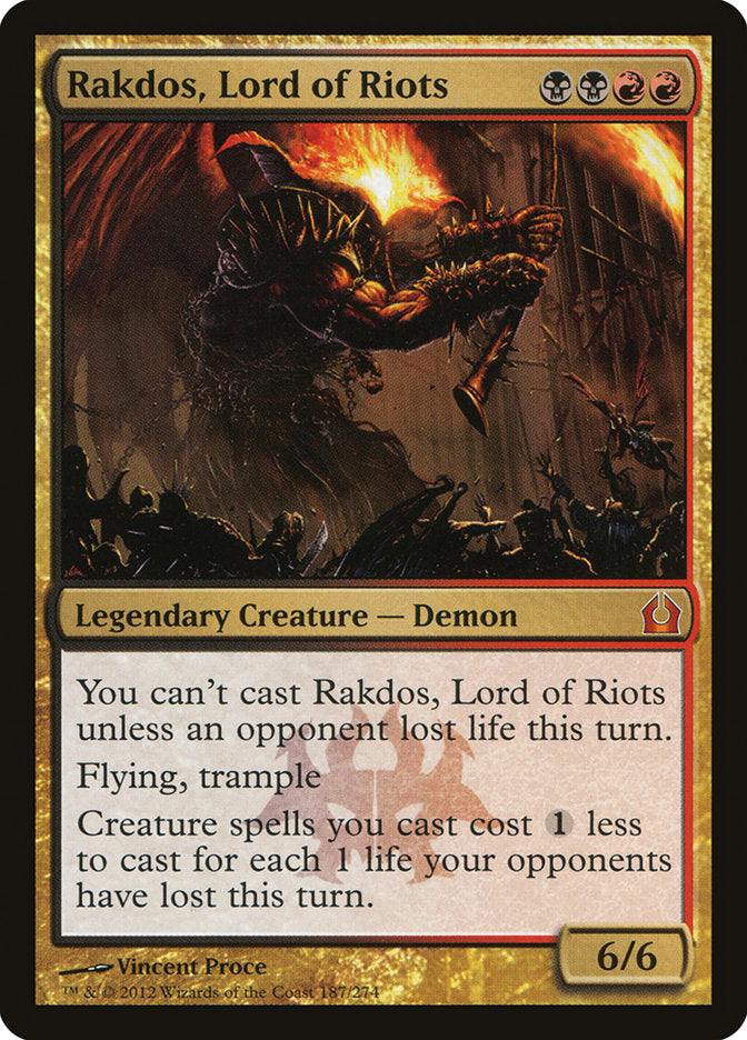 Rakdos- Lord of Riots