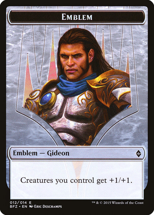 Emblem - Gideon- Ally of Zendikar