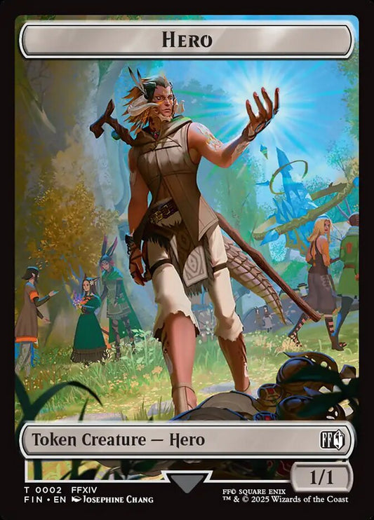 Hero (0002) // Knight Double-Sided Token 
