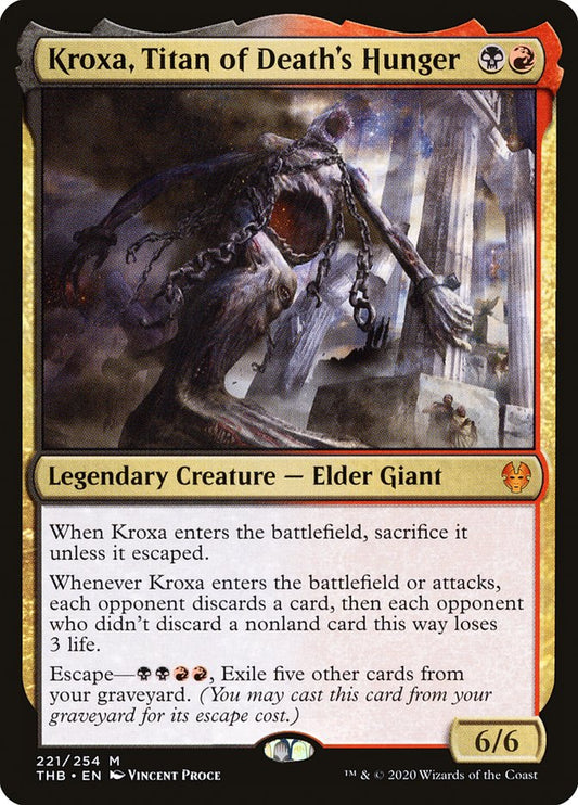 Kroxa- Titan of Death's Hunger