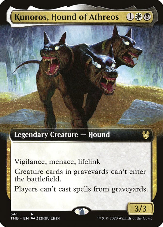 Kunoros- Hound of Athreos (Extended Art)