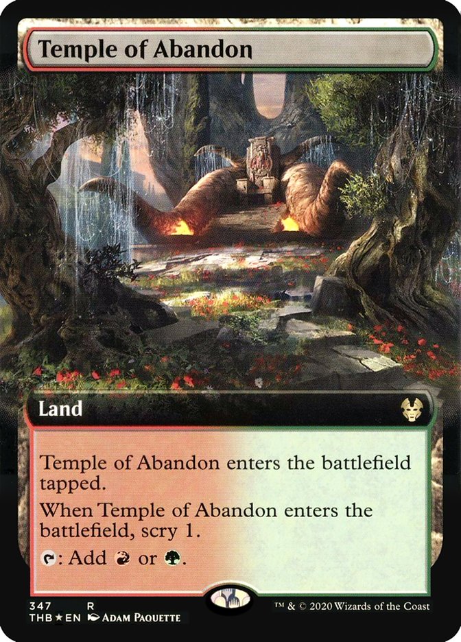 Temple of Abandon (Extended Art)