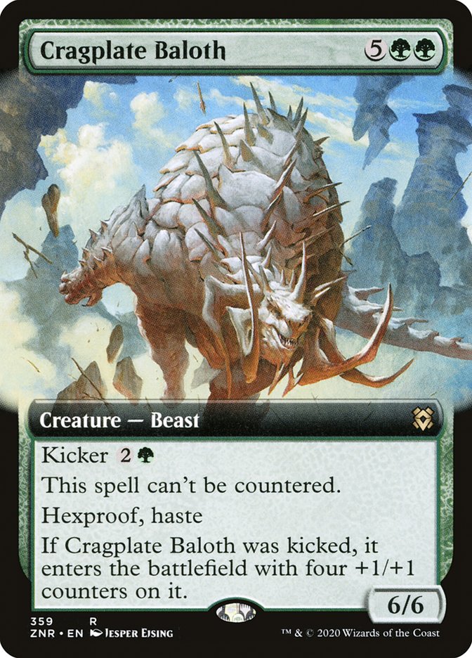 Cragplate Baloth (Extended Art)