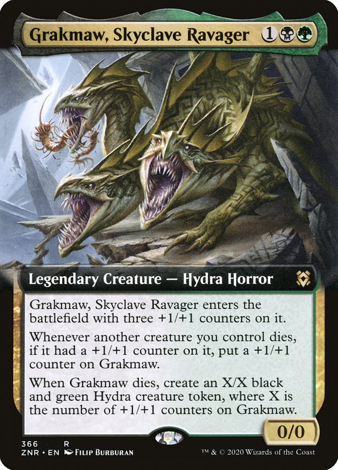 Grakmaw- Skyclave Ravager (Extended Art)