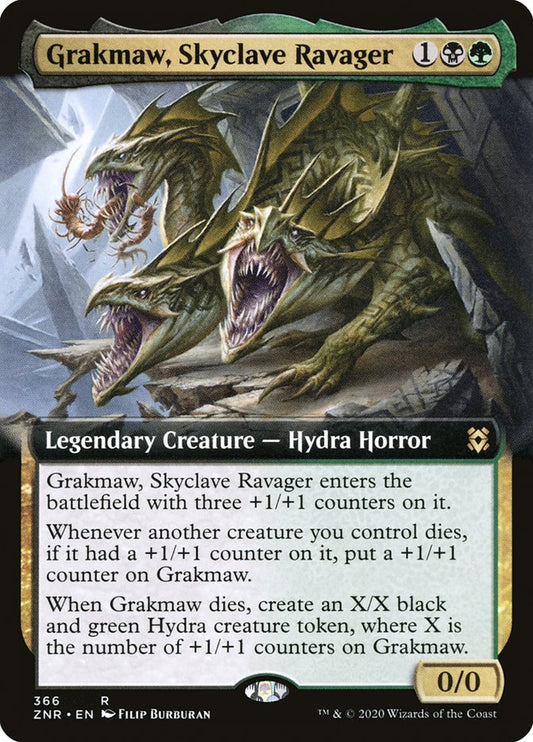 Grakmaw- Skyclave Ravager (Extended Art)
