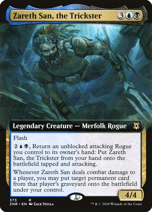 Zareth San- the Trickster (Extended Art)
